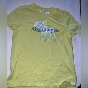 Abercrombie graphic logo tee